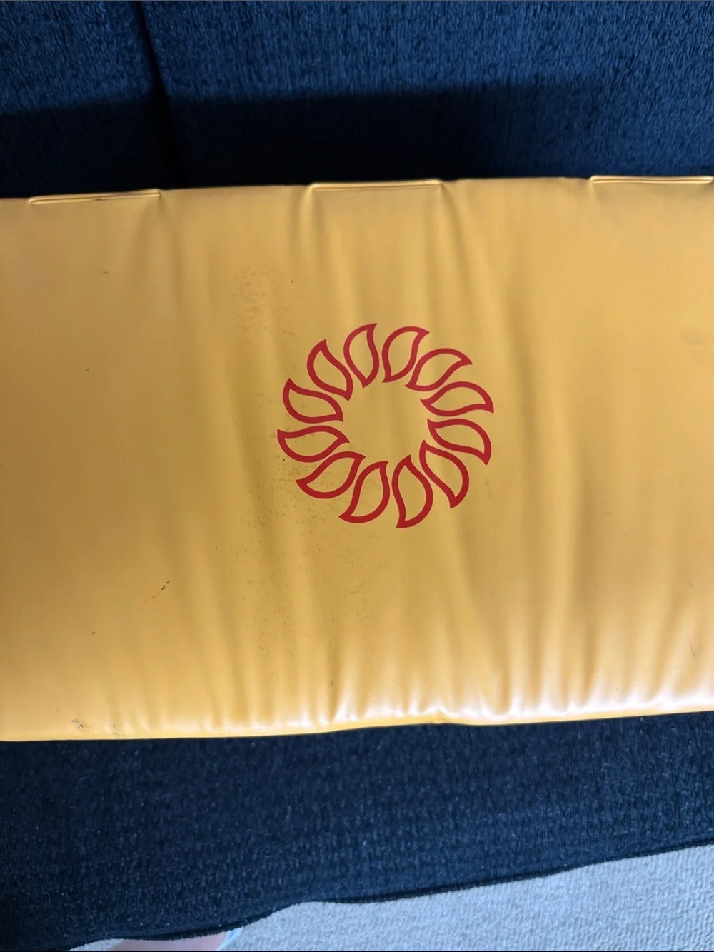 Vintage Tupperware Cooler Insulated Harvest Sunburst Maize Yellow